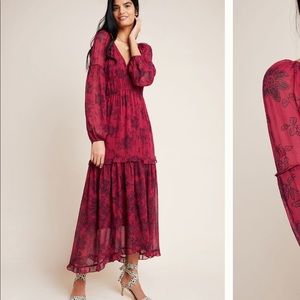 ANTHROPOLOGIE ANNABELLA MAXI DRESS